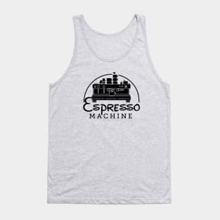 Espresso Machine (Black Print Edition) Tank Top